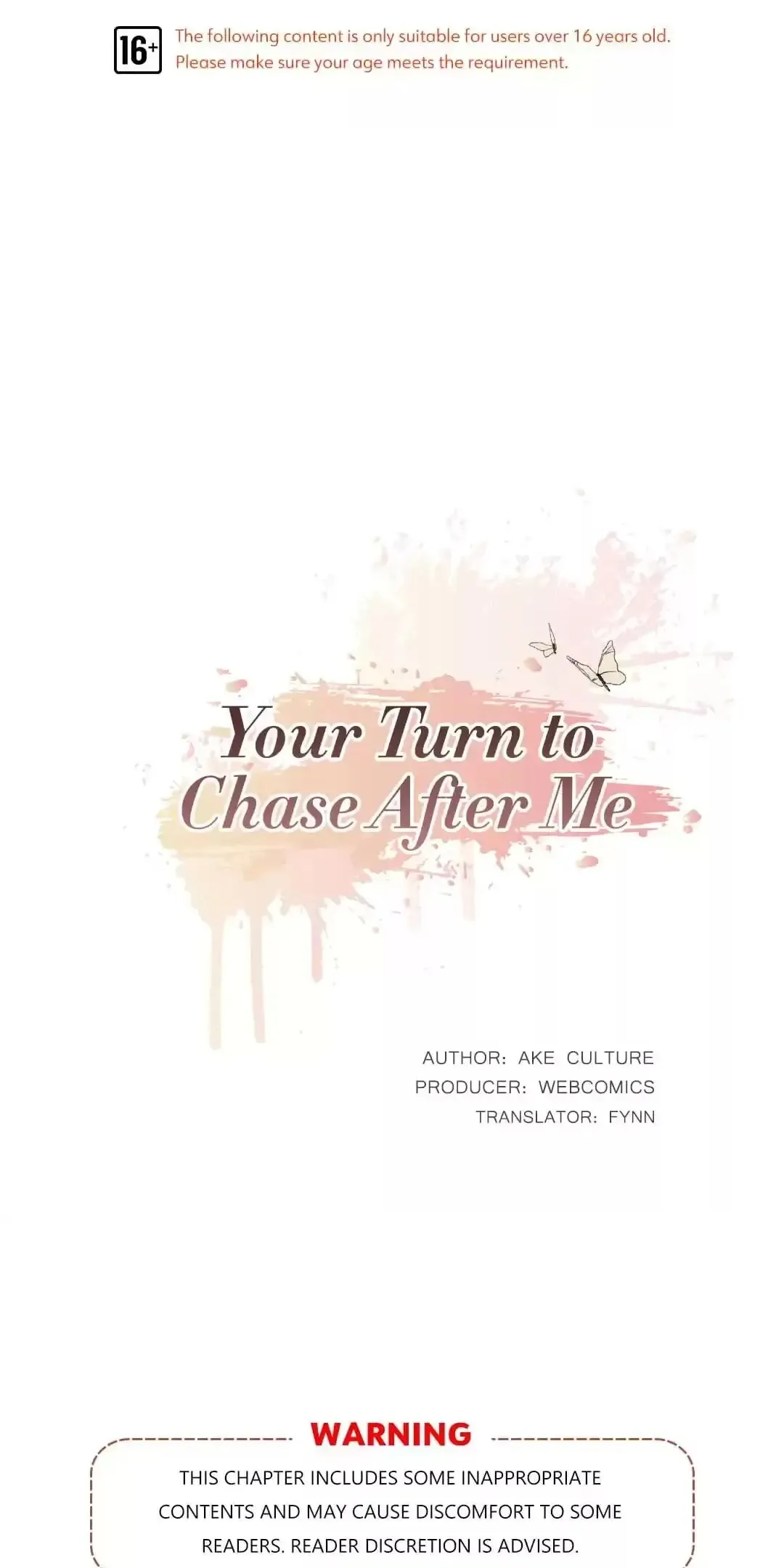 Your Turn to Chase After Me Chapter 18 page 1 - 