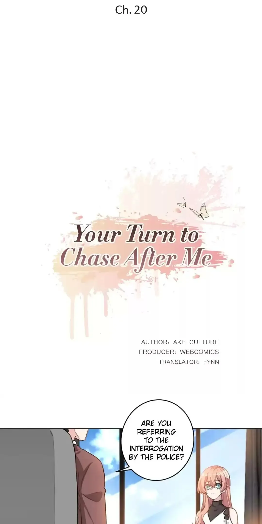Your Turn to Chase After Me Chapter 20 page 1 - 