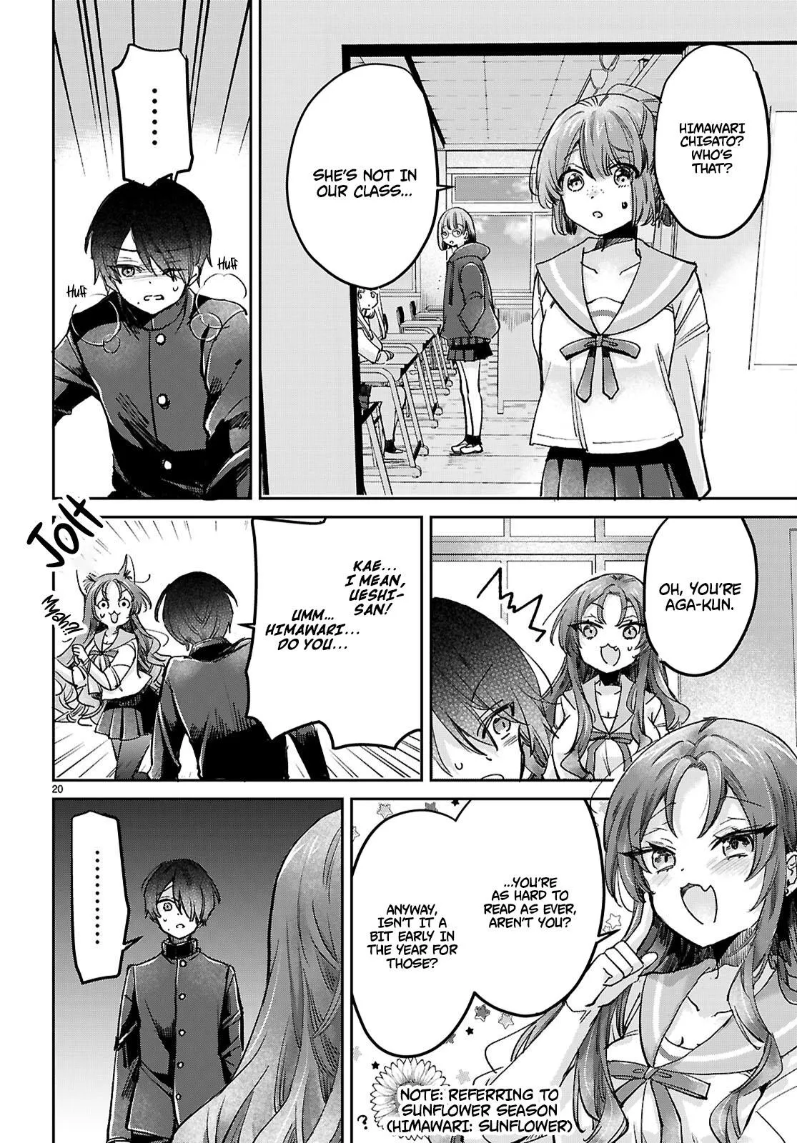 Youth Is a Love Triangle Loop Chapter 11 page 21 - 
