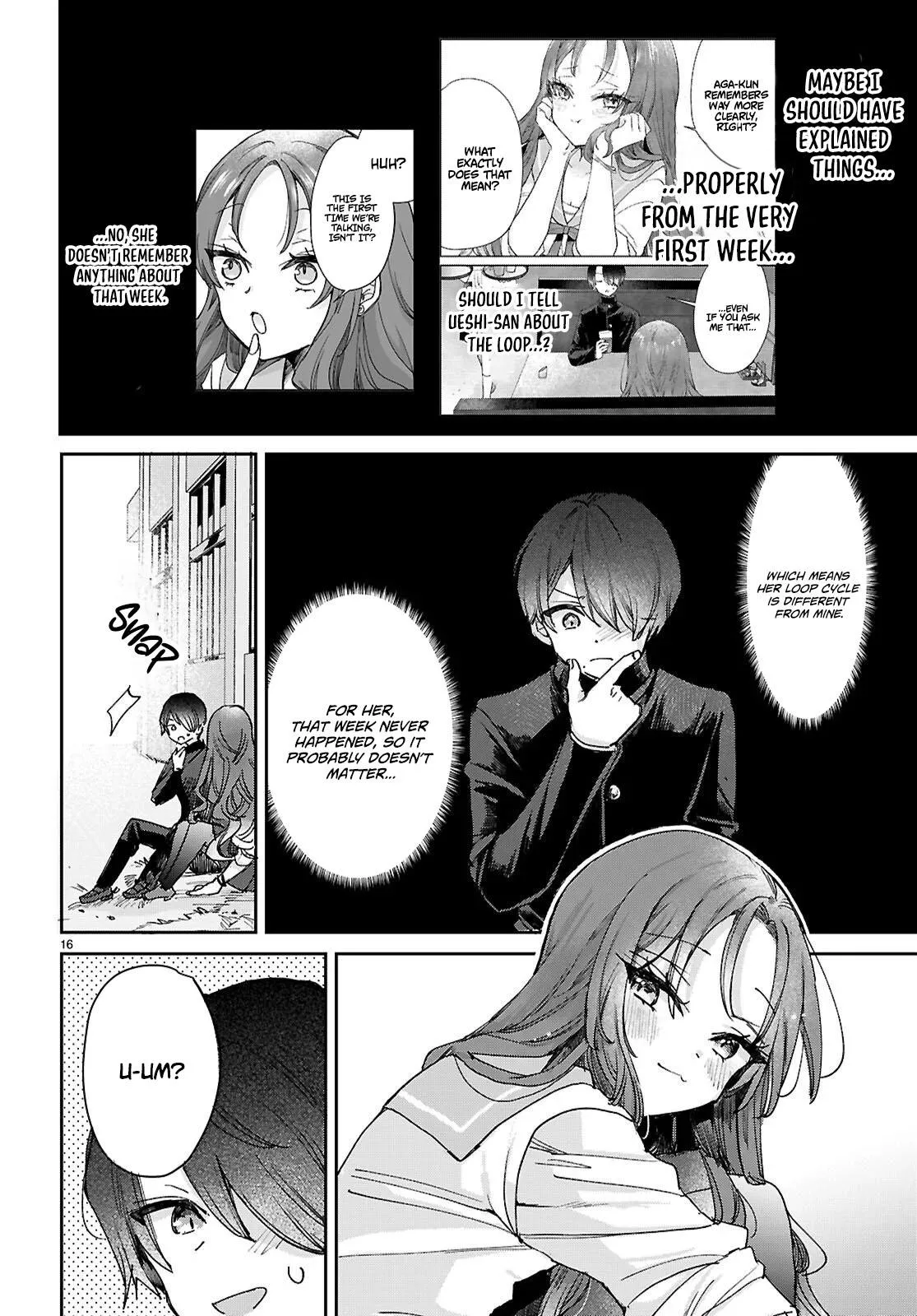 Youth Is a Love Triangle Loop Chapter 8 page 17 - 