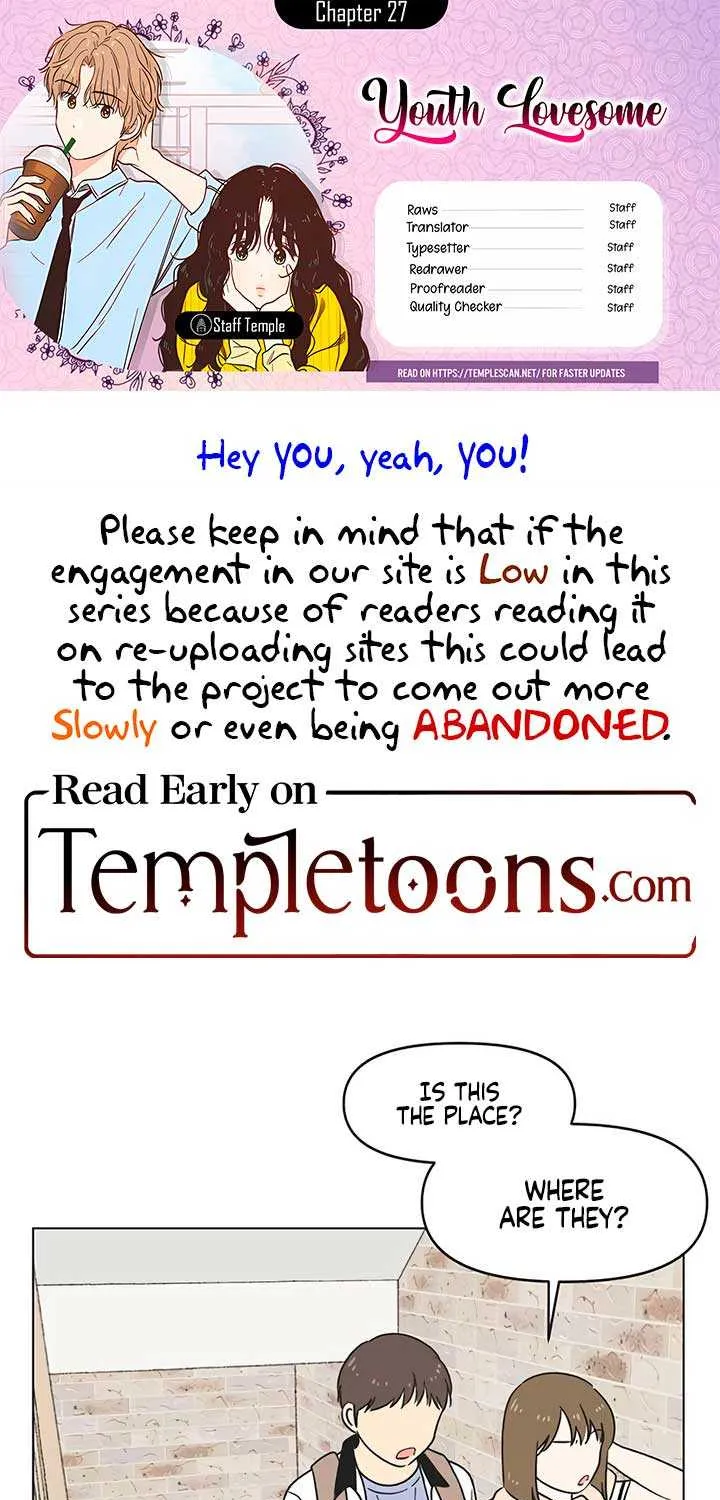 Youth Lovesome Chapter 27 page 2 - 