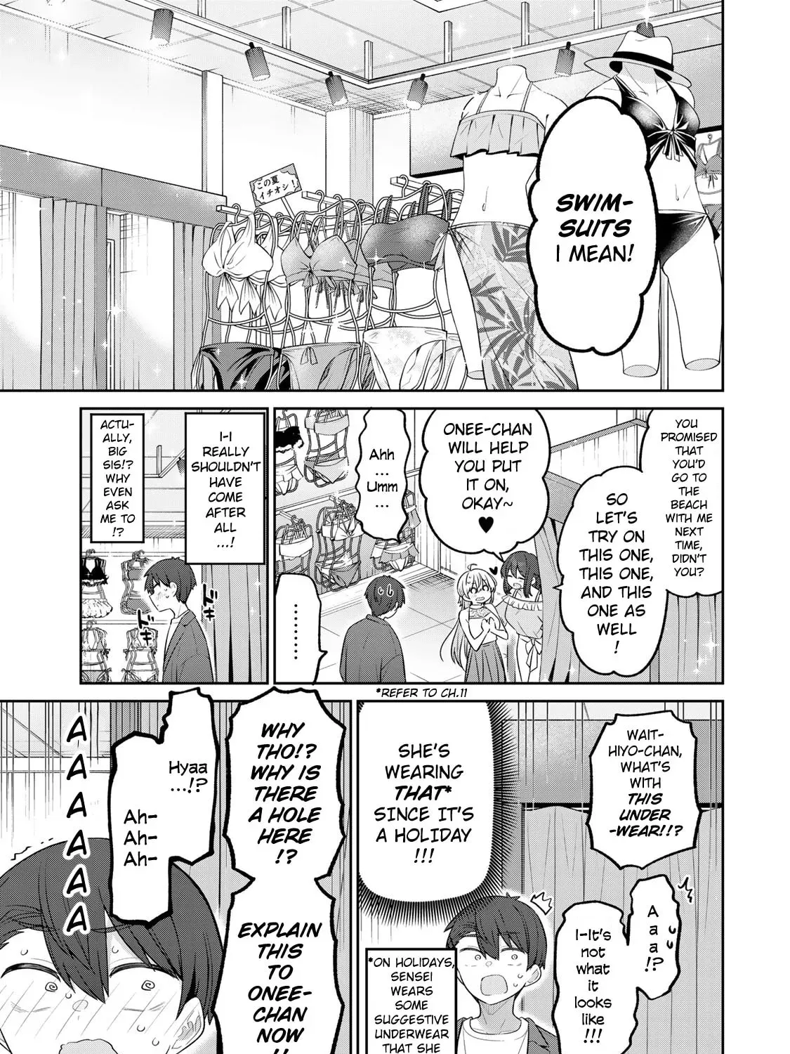 Yowa Yowa Sensei Chapter 1.2 page 15 - 