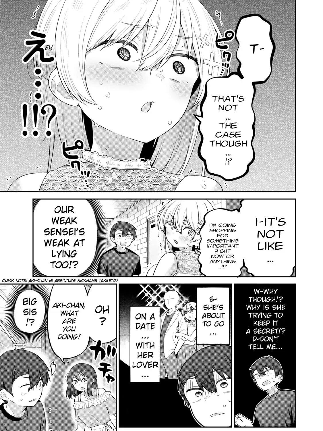 Yowa Yowa Sensei Chapter 1.2 page 7 - 