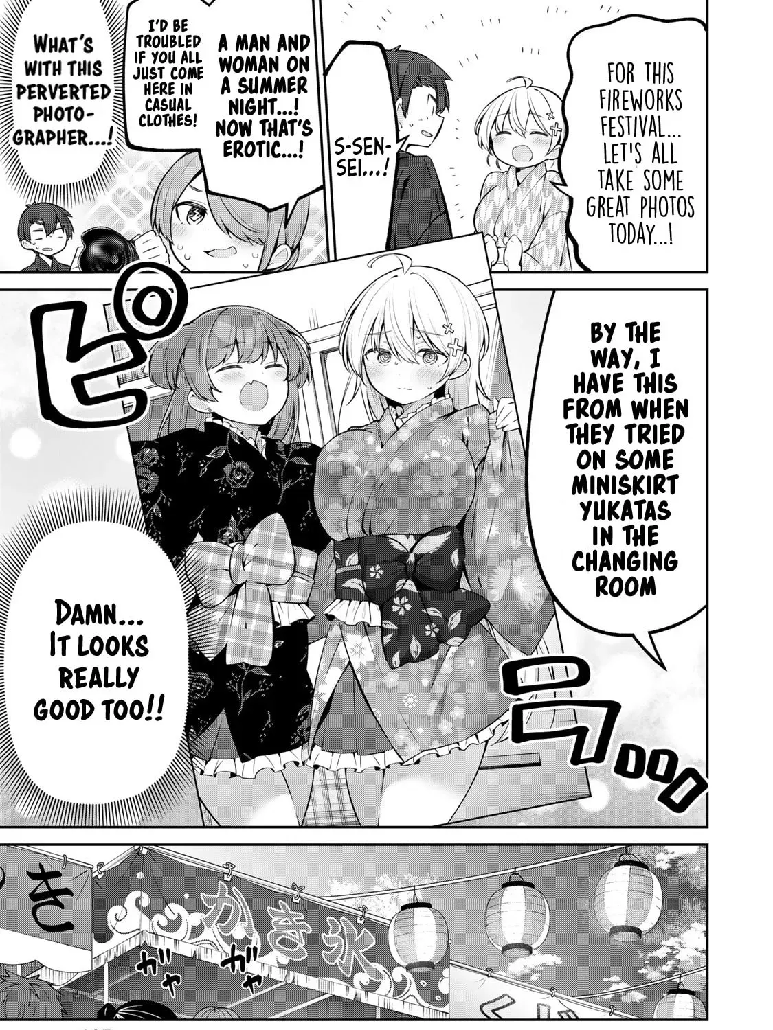 Yowa Yowa Sensei Chapter 1.4 page 9 - 