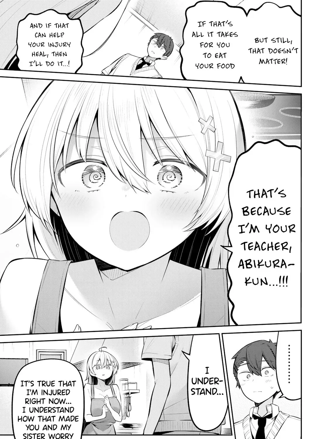 Yowa Yowa Sensei Chapter 1.5 page 17 - 