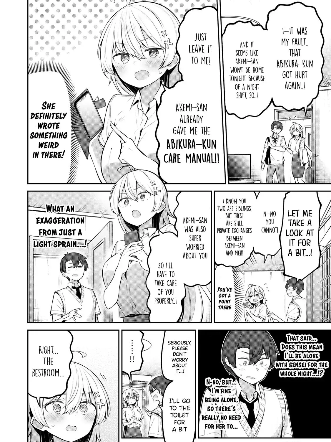 Yowa Yowa Sensei Chapter 1.5 page 3 - 