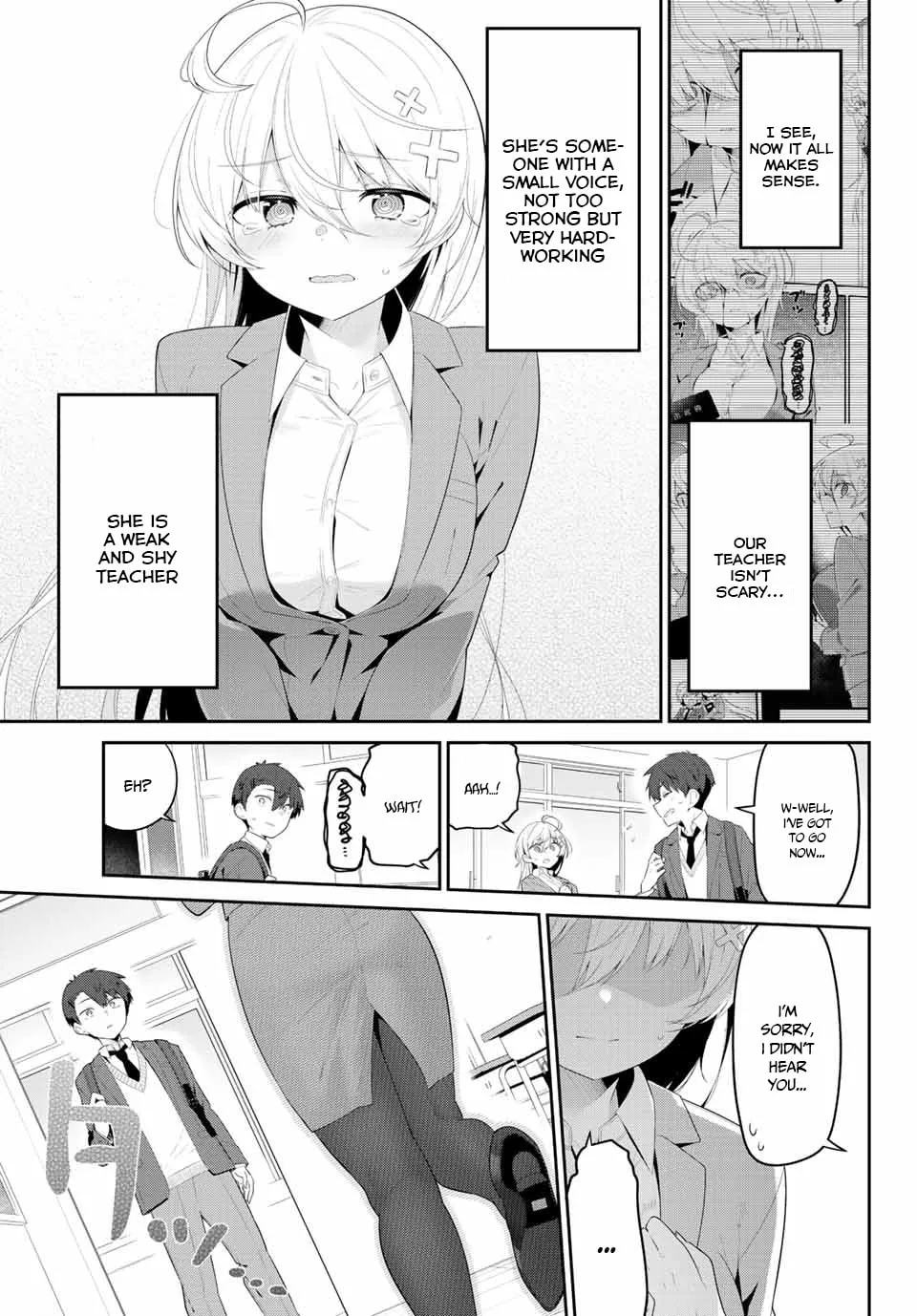 Yowa Yowa Sensei Chapter 1 page 17 - 