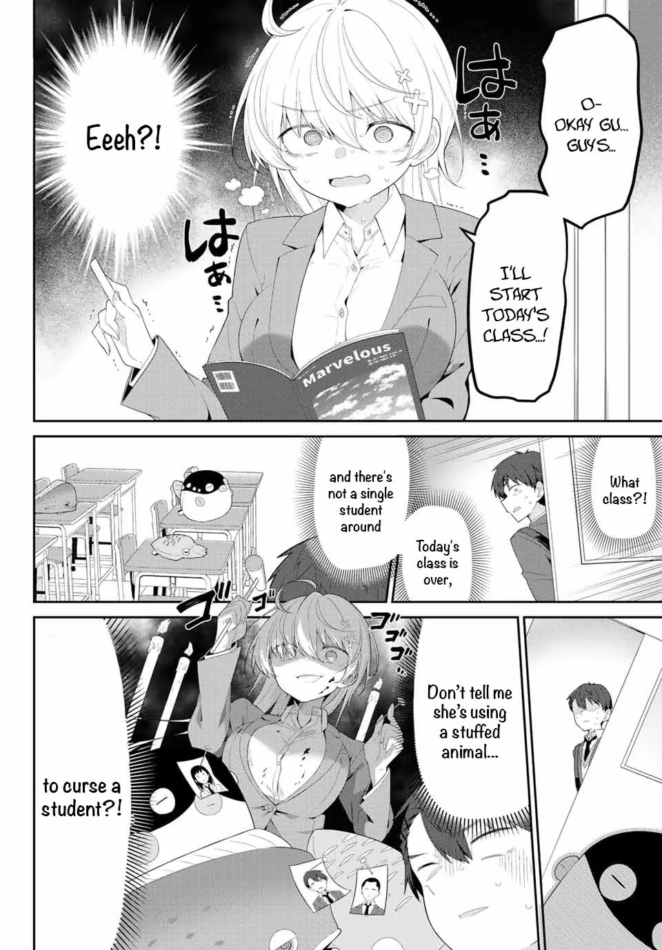 Yowa Yowa Sensei Chapter 1 page 8 - 