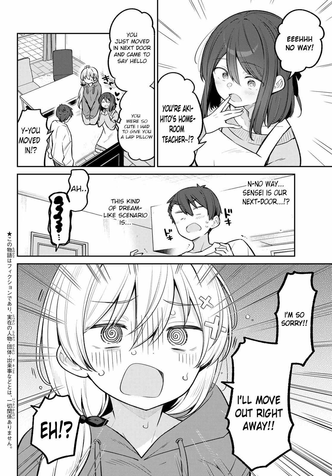 Yowa Yowa Sensei Chapter 10 page 2 - 
