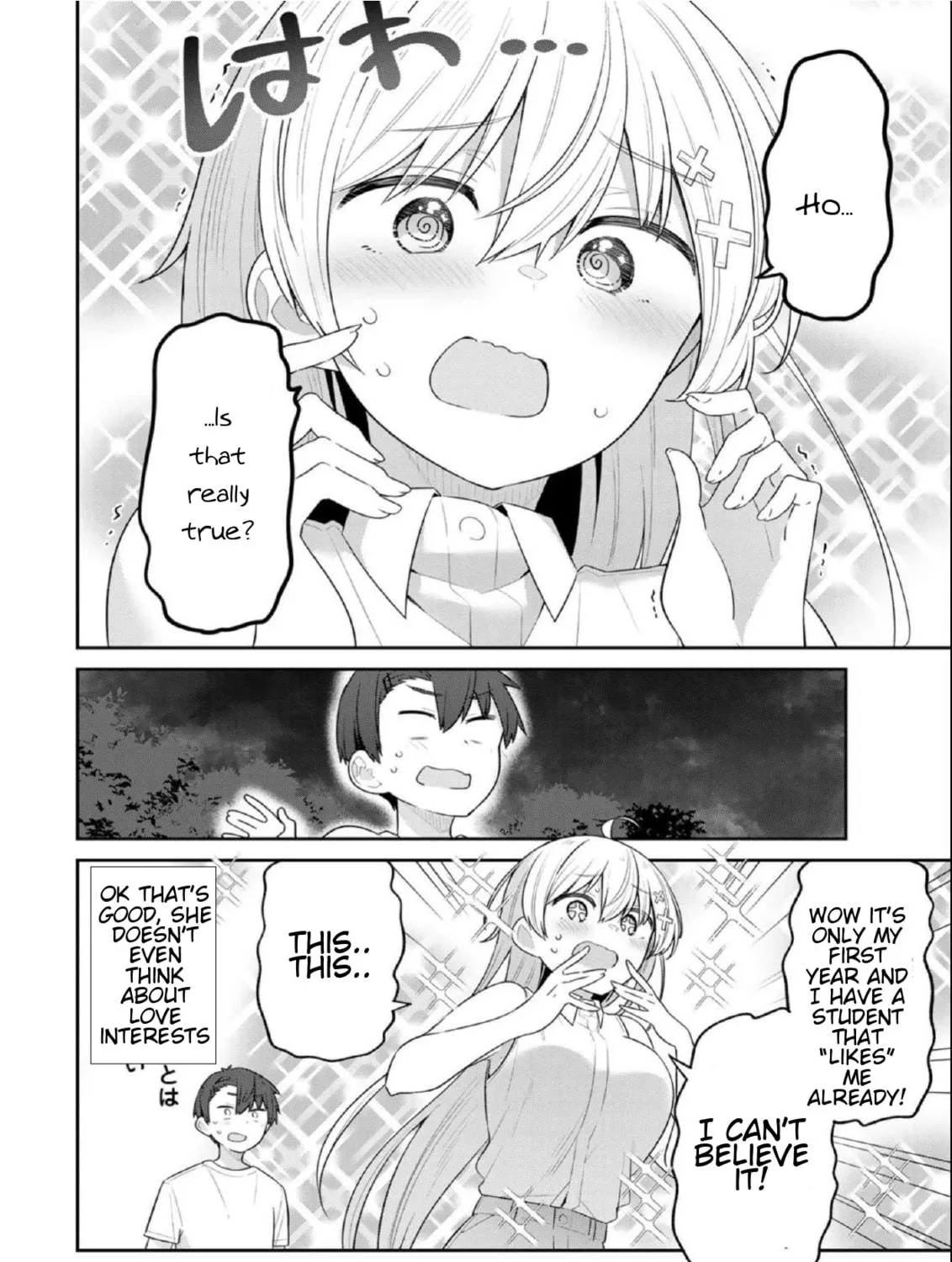 Yowa Yowa Sensei Chapter 19 page 19 - 