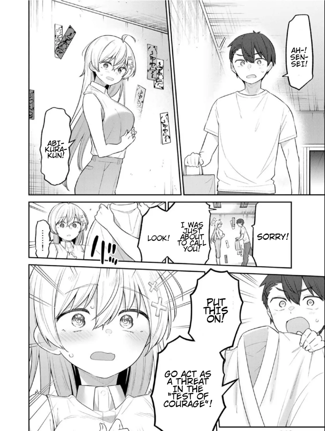 Yowa Yowa Sensei Chapter 19 page 7 - 