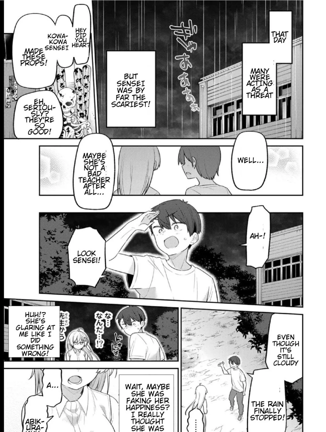 Yowa Yowa Sensei Chapter 19 page 9 - 