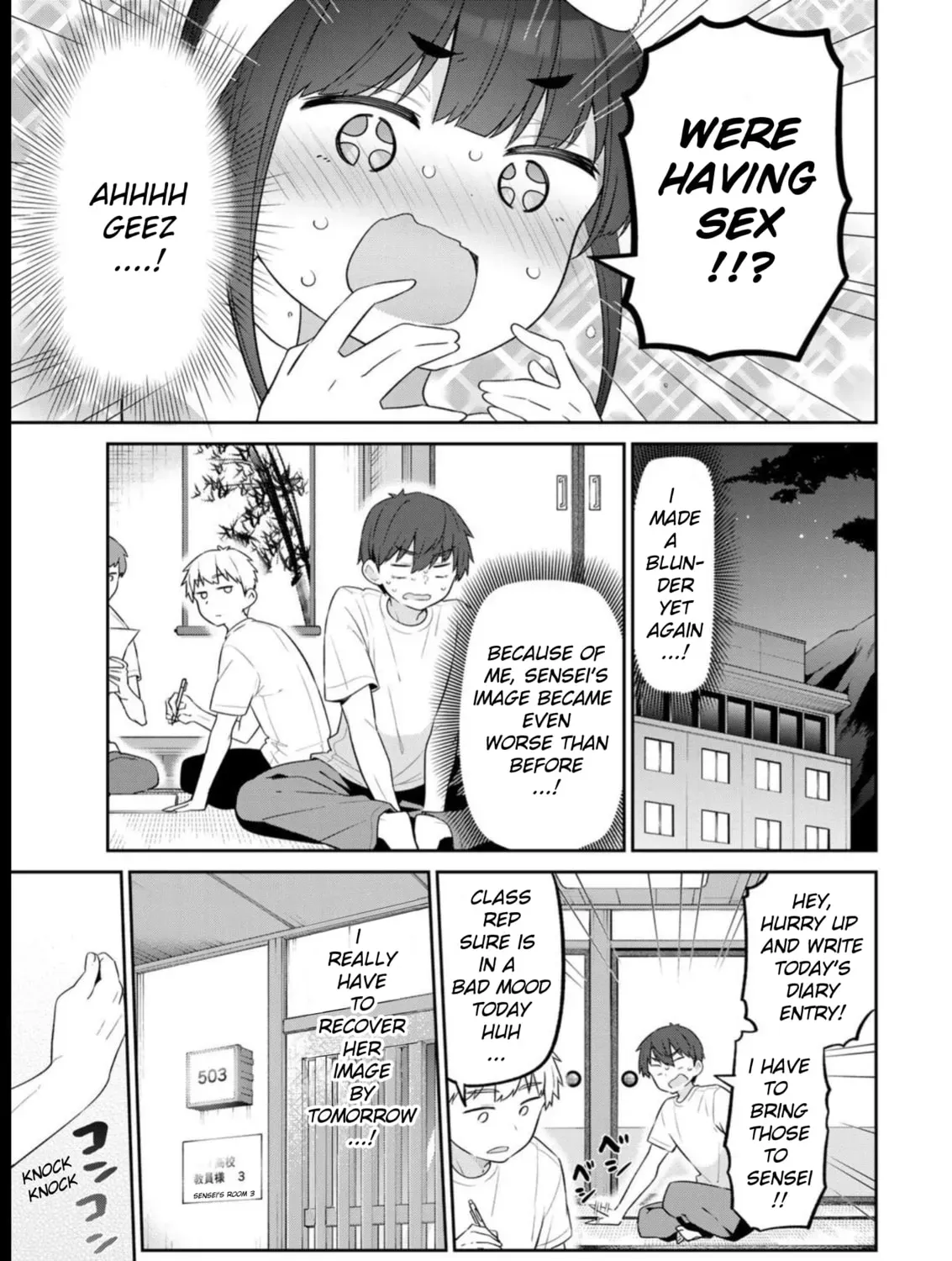 Yowa Yowa Sensei Chapter 2.1 page 19 - 