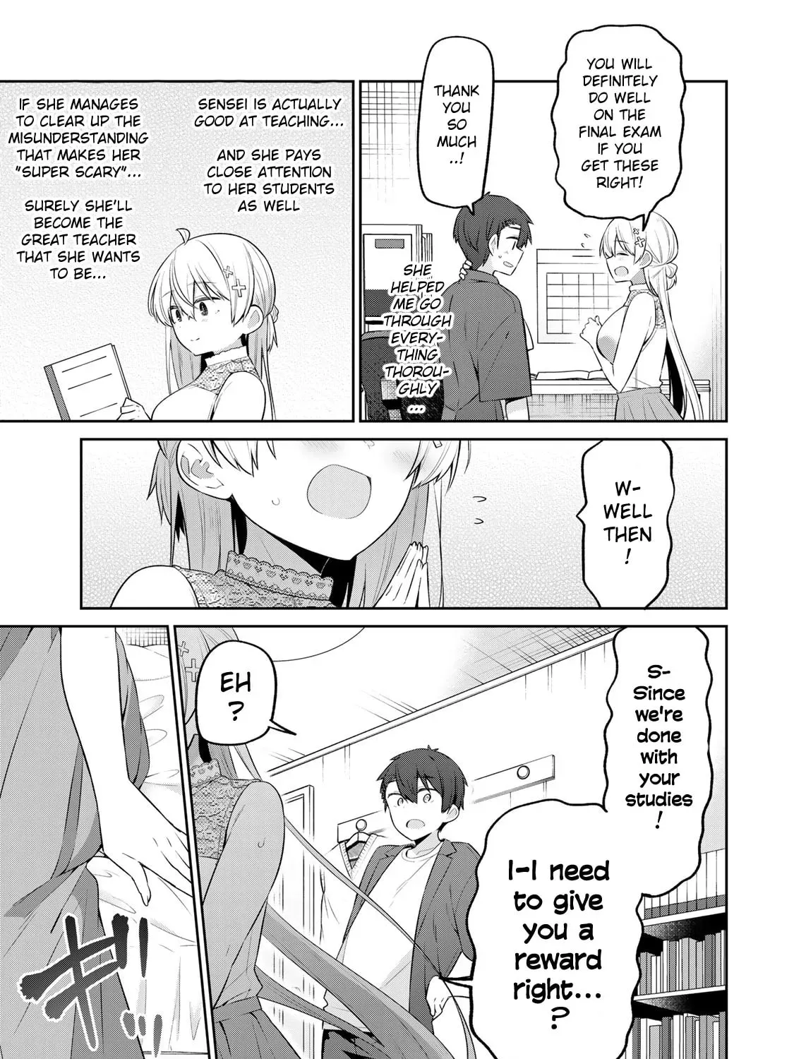 Yowa Yowa Sensei Chapter 2.3 page 13 - 