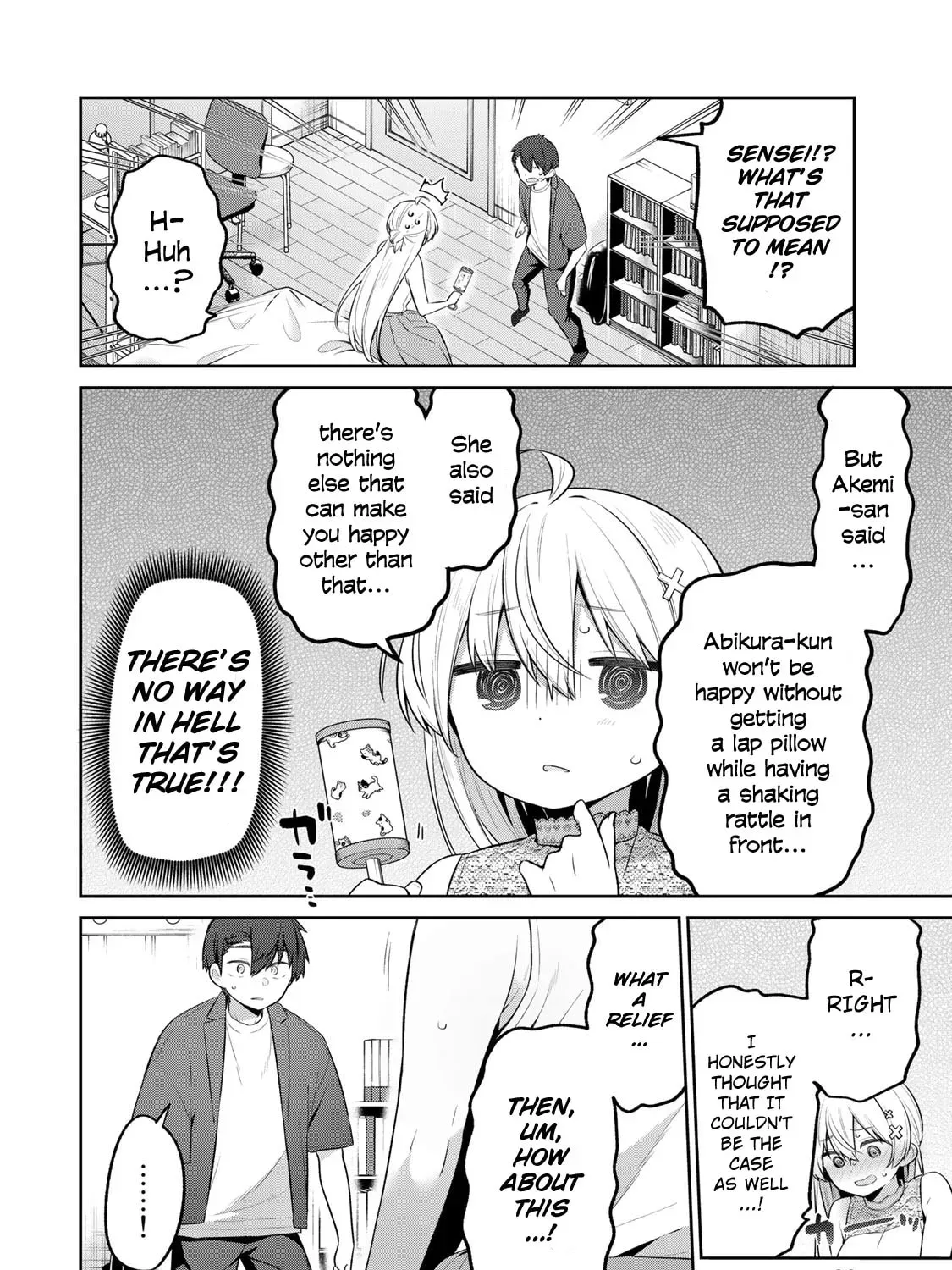 Yowa Yowa Sensei Chapter 2.3 page 19 - 