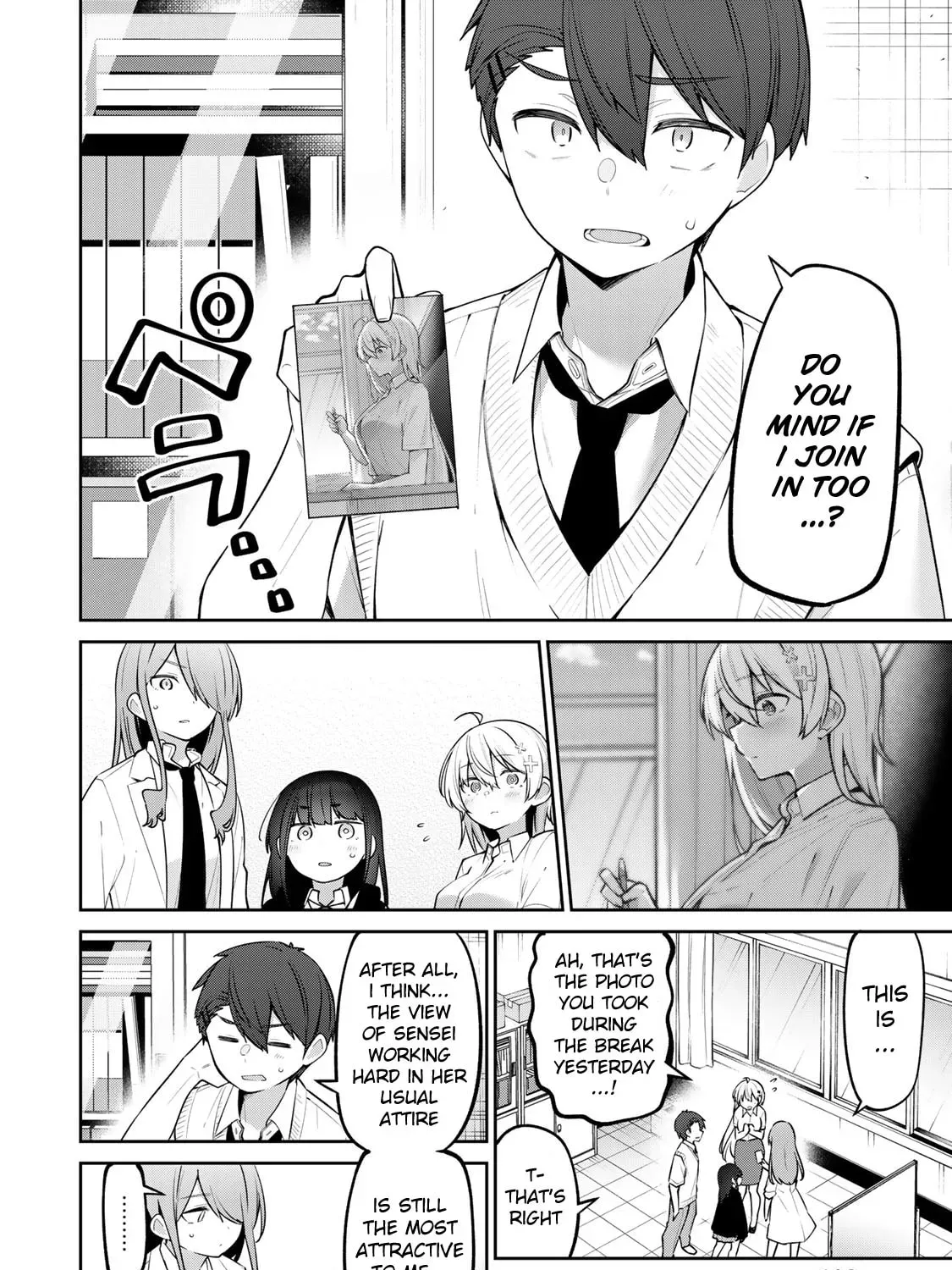 Yowa Yowa Sensei Chapter 2.4 page 19 - 