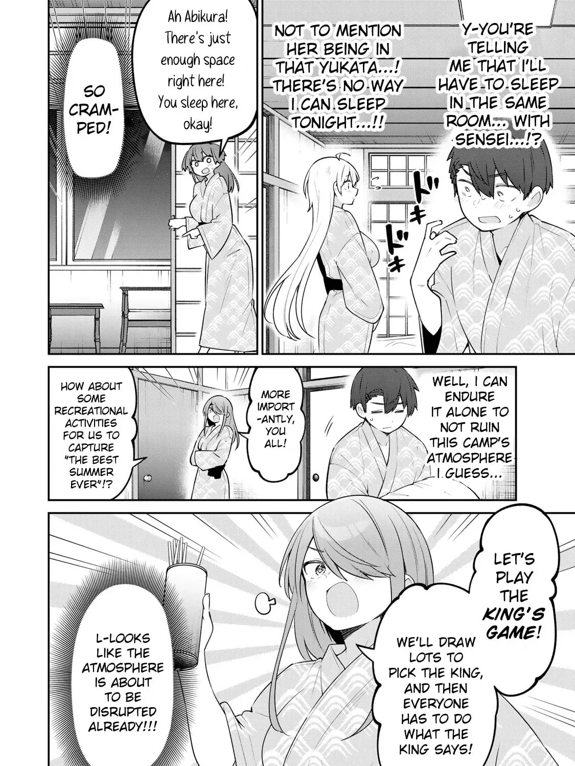 Yowa Yowa Sensei Chapter 2.5 page 3 - 
