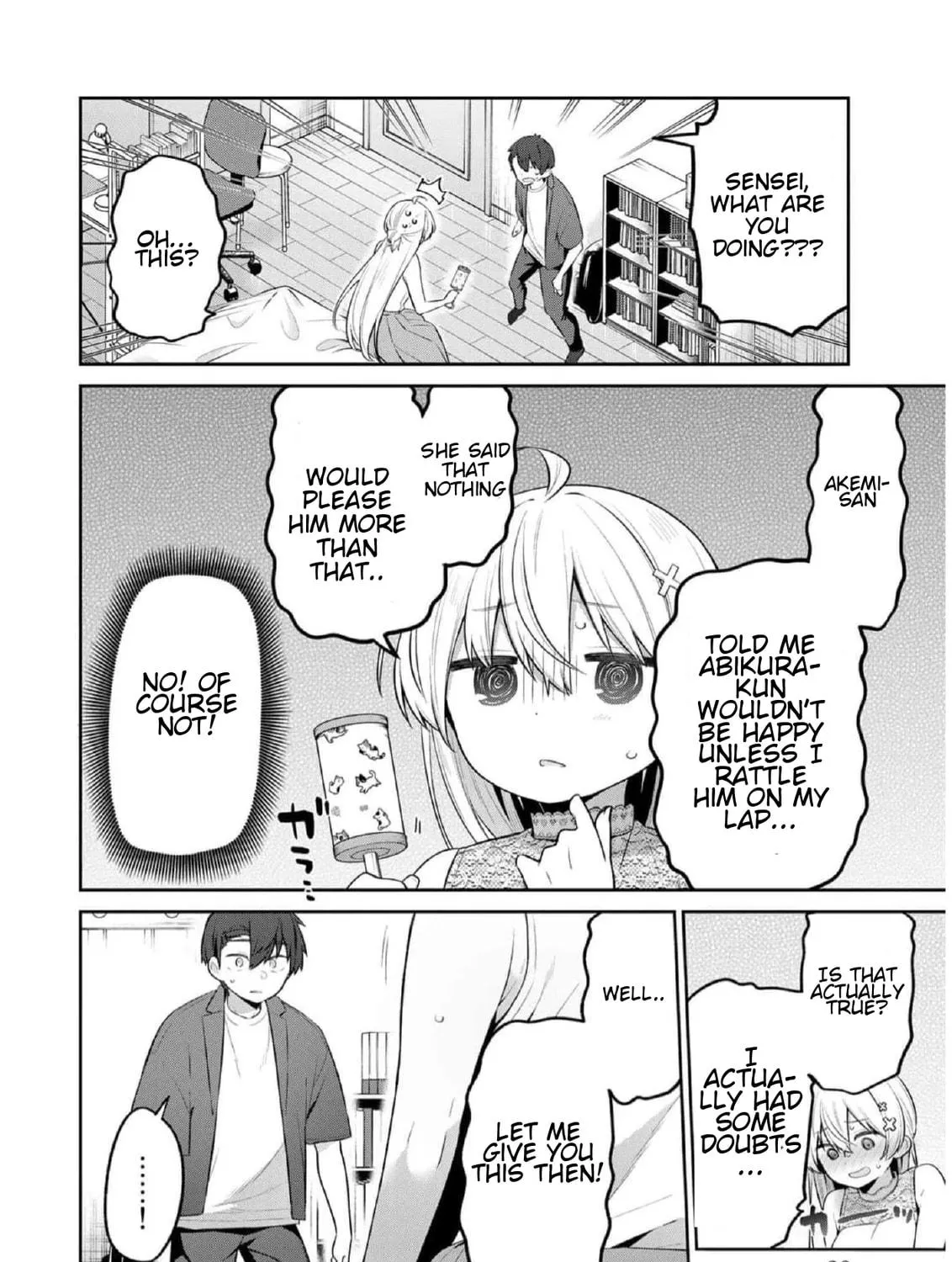 Yowa Yowa Sensei Chapter 21 page 19 - 