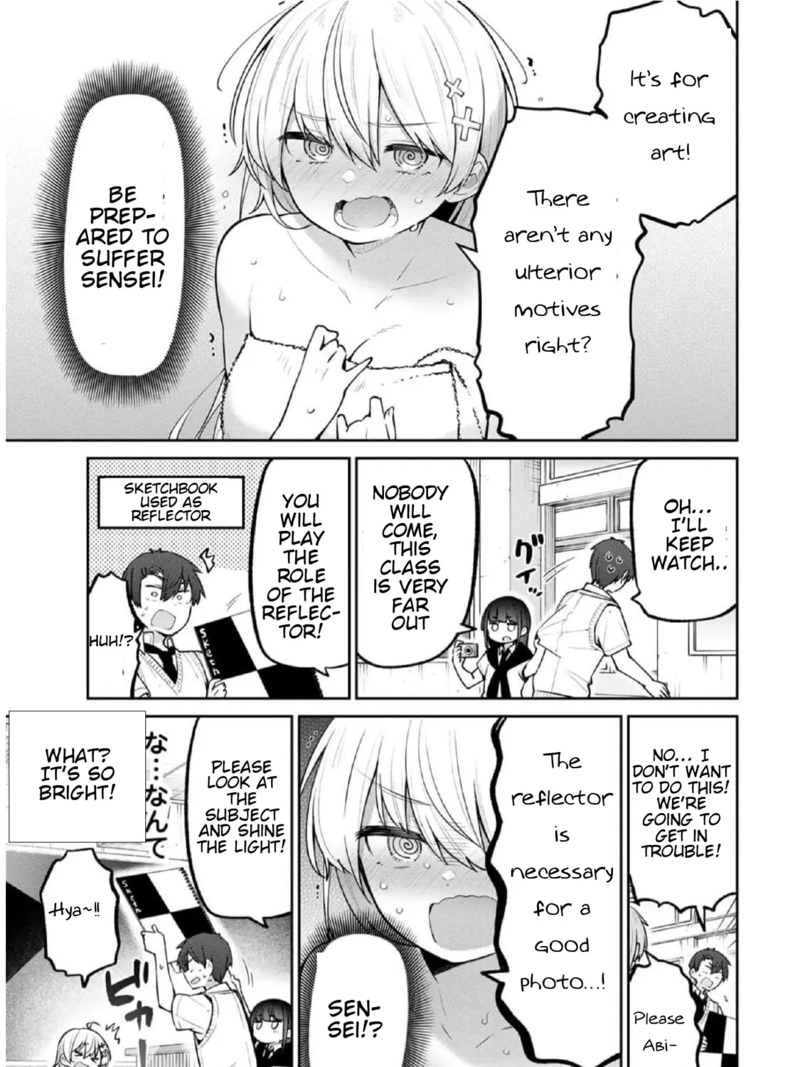 Yowa Yowa Sensei Chapter 25 page 13 - 