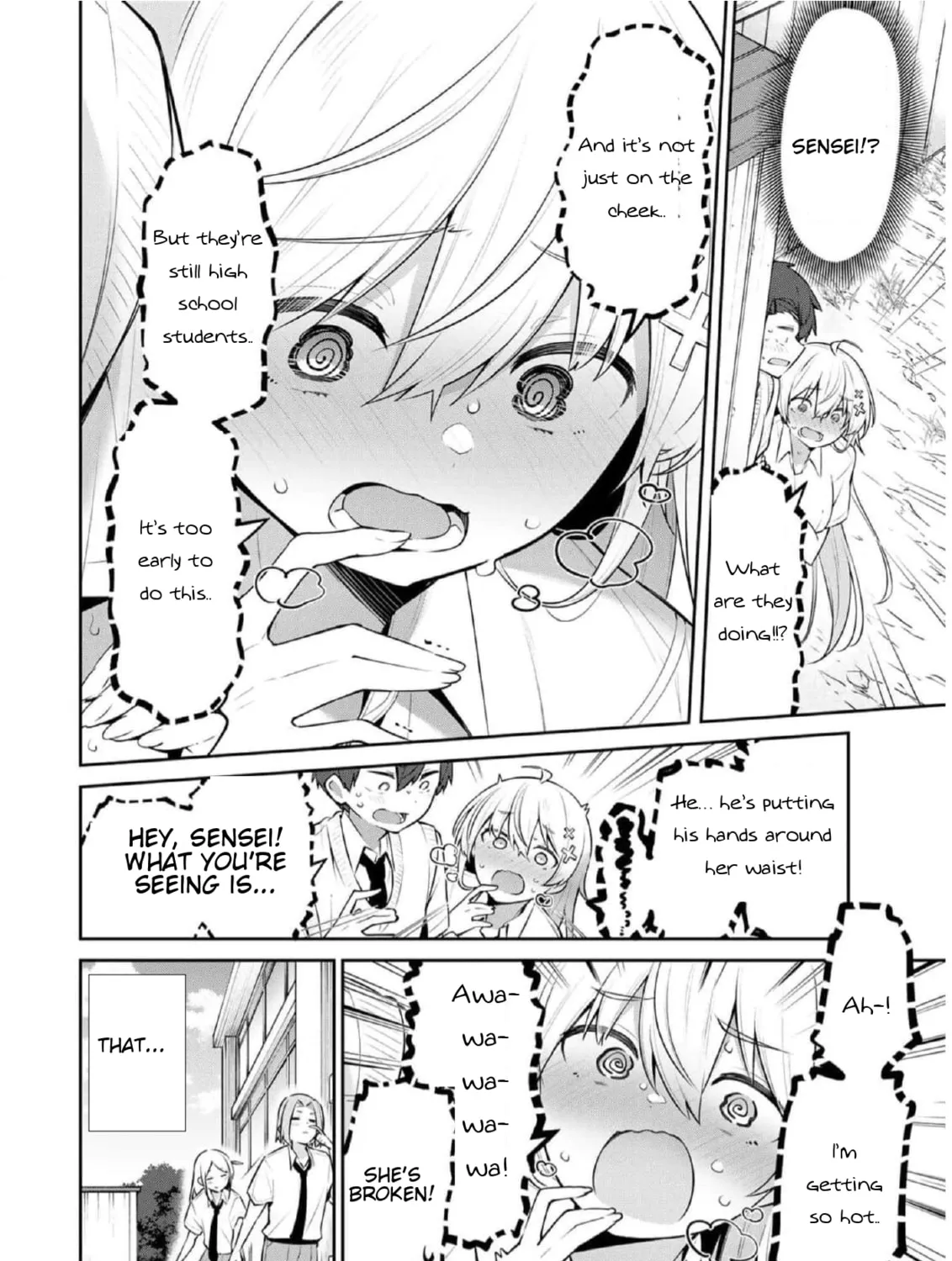 Yowa Yowa Sensei Chapter 27 page 21 - 