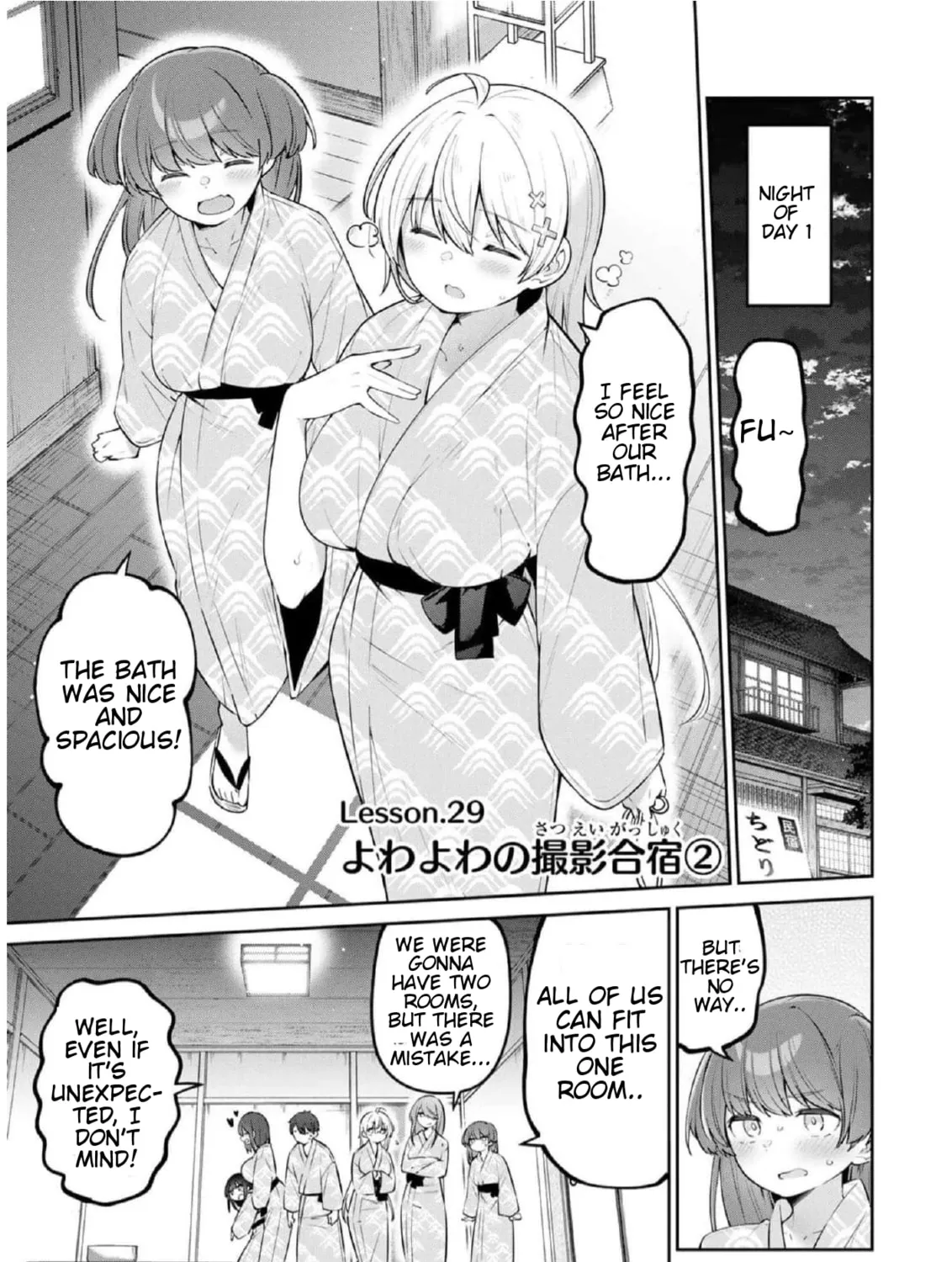 Yowa Yowa Sensei Chapter 29 page 1 - 
