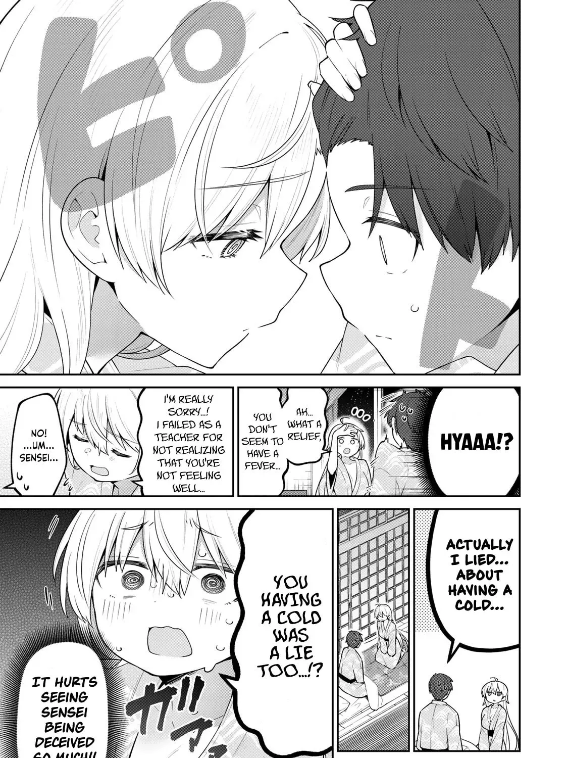 Yowa Yowa Sensei Chapter 3.3 page 11 - 