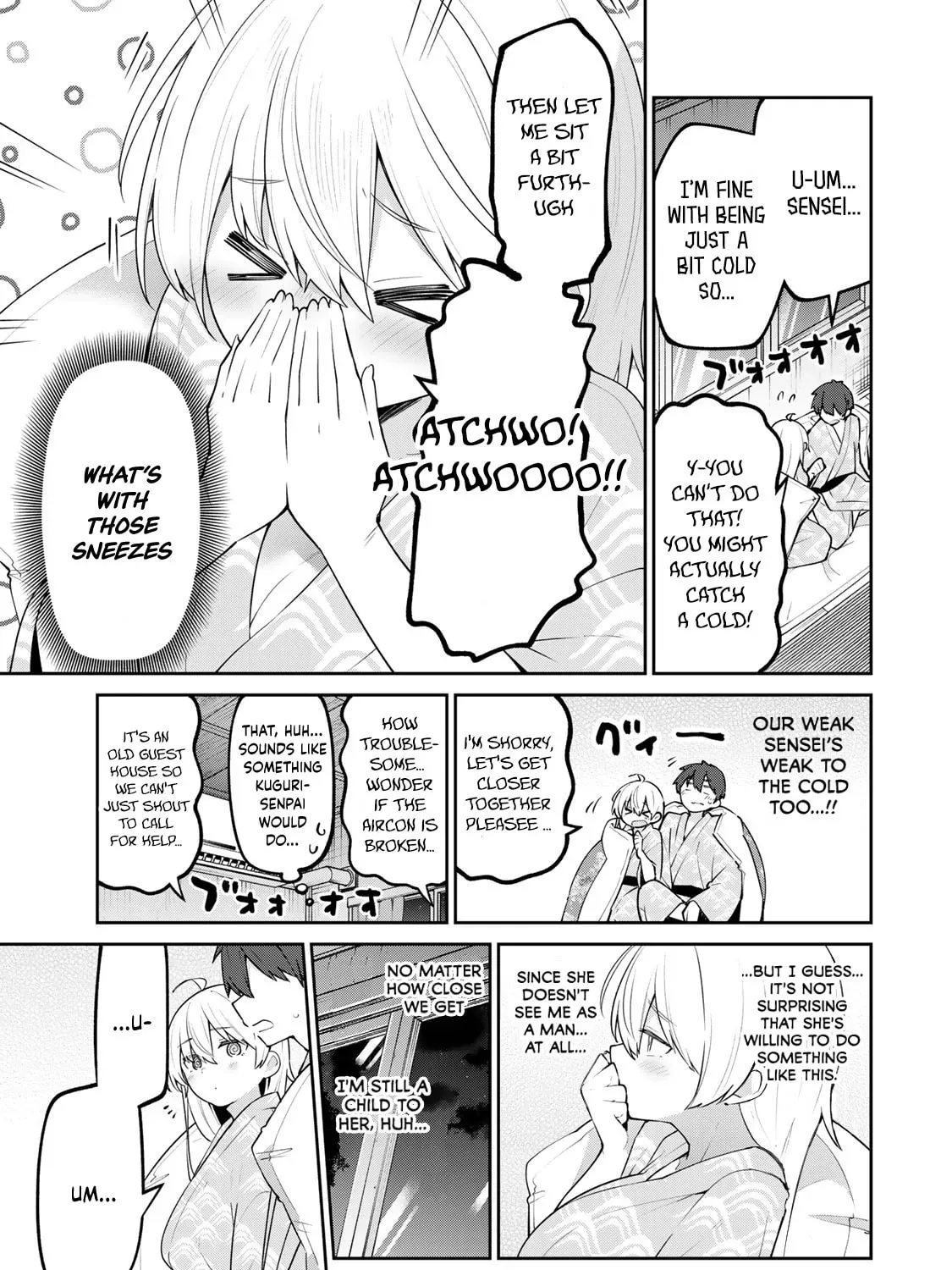 Yowa Yowa Sensei Chapter 3.3 page 19 - 