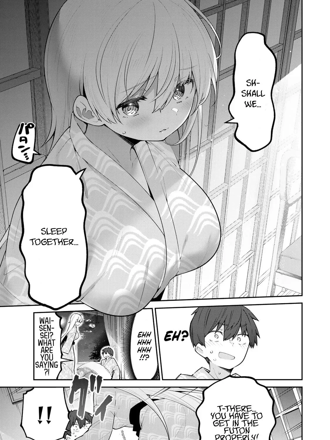 Yowa Yowa Sensei Chapter 3.3 page 3 - 