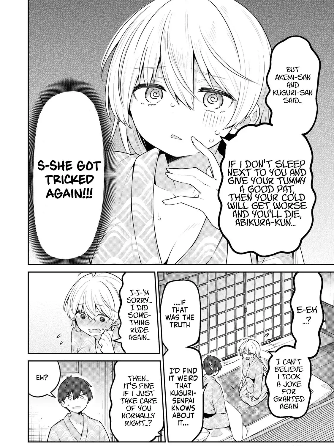 Yowa Yowa Sensei Chapter 3.3 page 9 - 