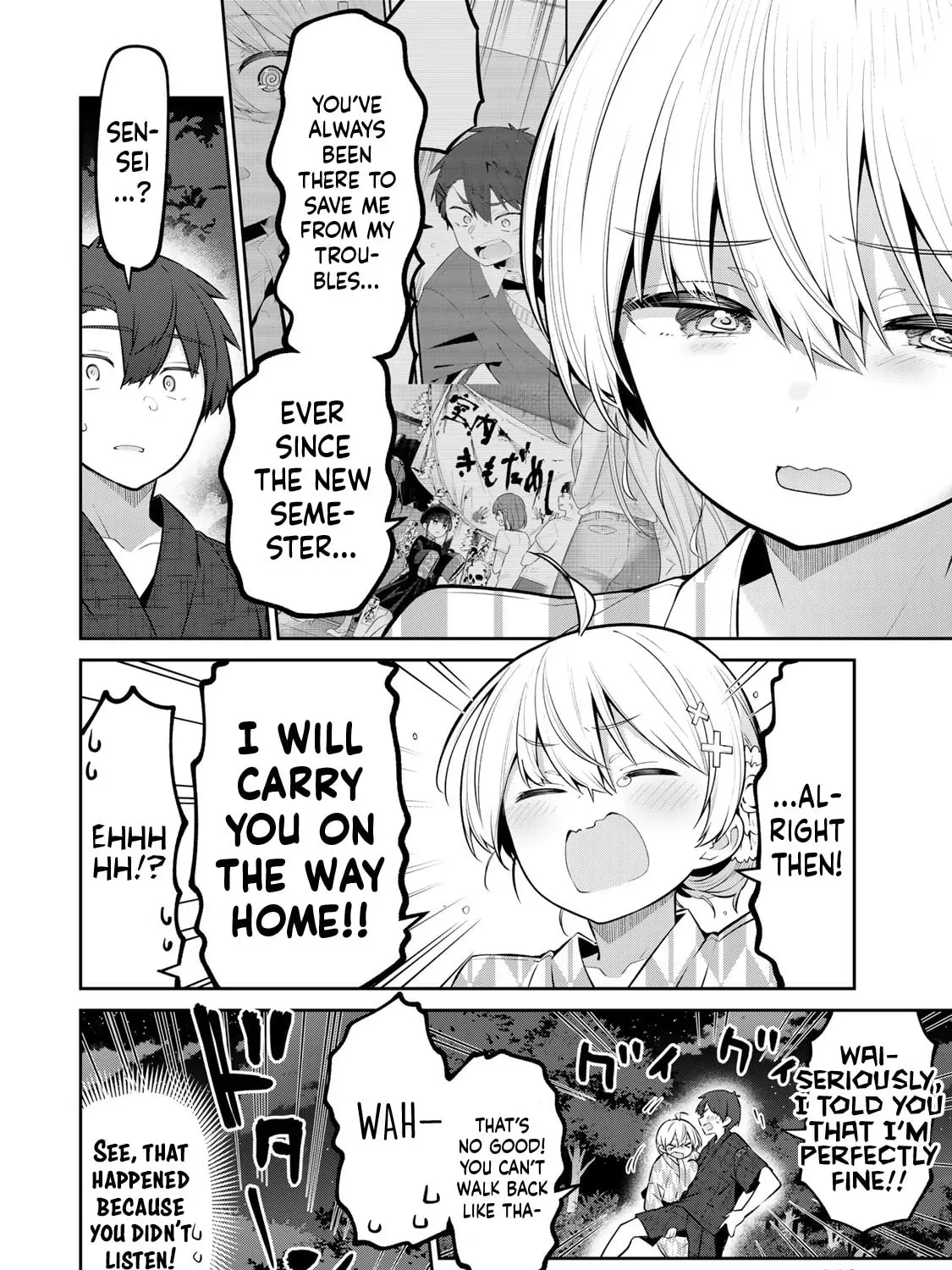 Yowa Yowa Sensei Chapter 3.4 page 19 - 