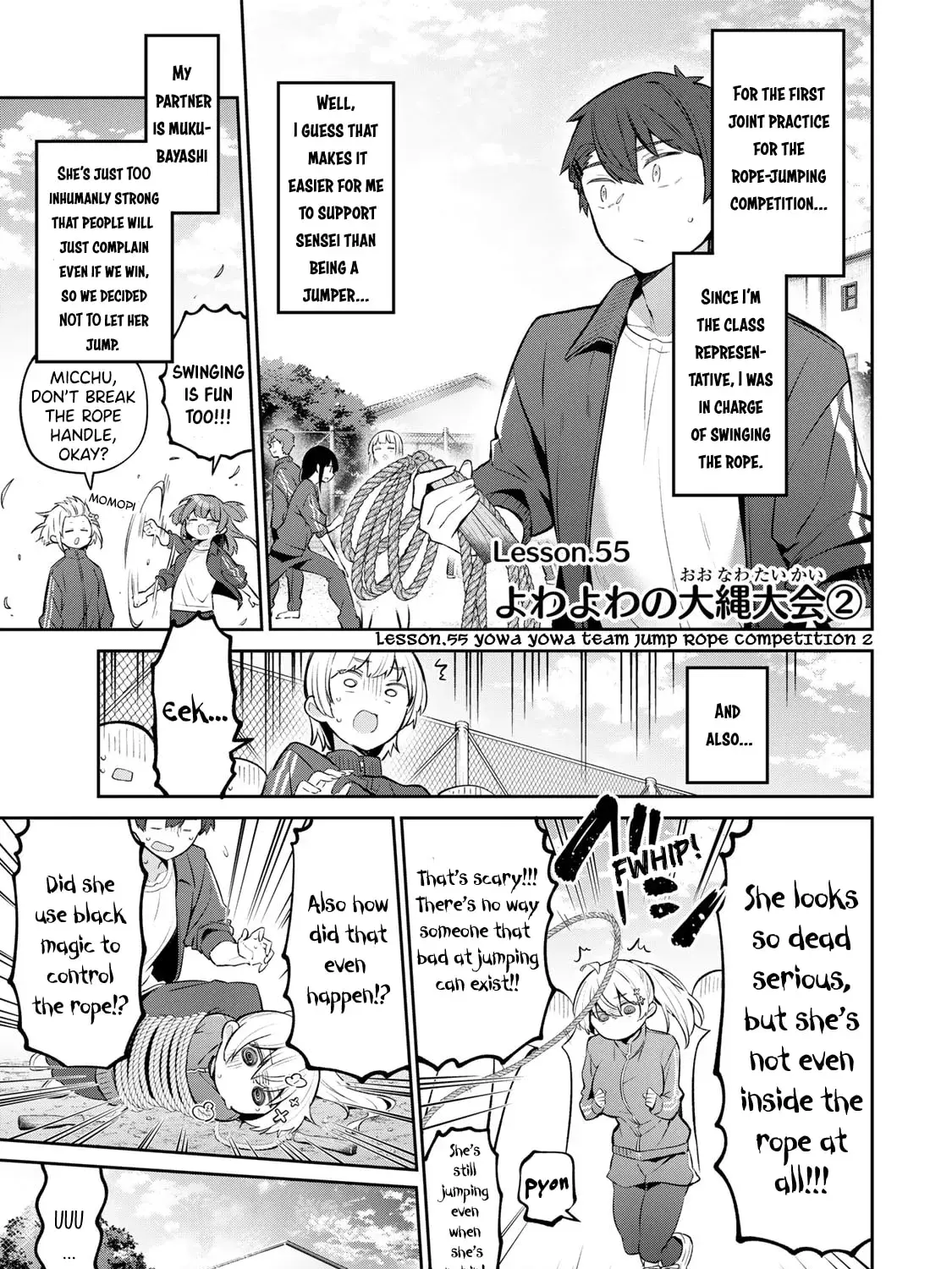 Yowa Yowa Sensei Chapter 3.5 page 1 - 