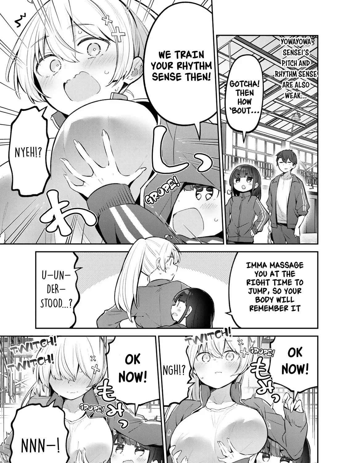 Yowa Yowa Sensei Chapter 3.5 page 17 - 