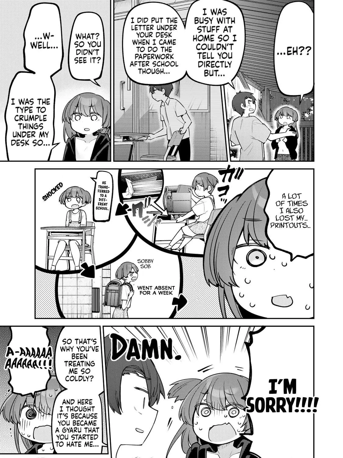 Yowa Yowa Sensei Chapter 32 page 17 - 