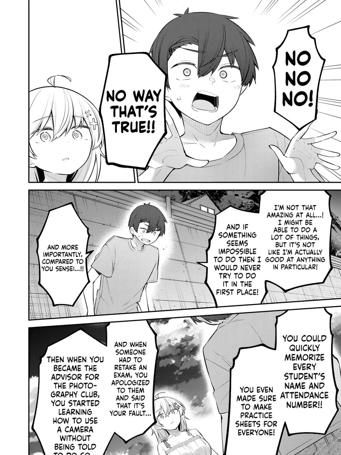 Yowa Yowa Sensei Chapter 33 page 15 - 