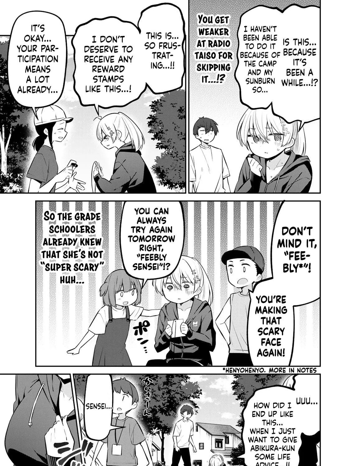 Yowa Yowa Sensei Chapter 35 page 9 - 