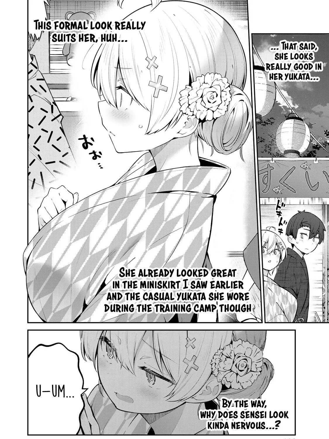 Yowa Yowa Sensei Chapter 36 page 11 - 