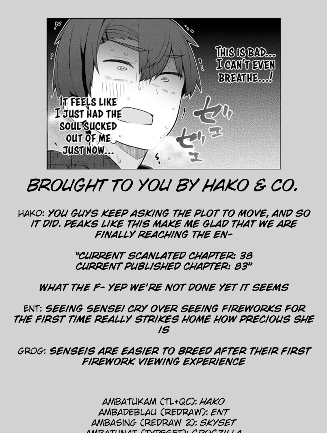 Yowa Yowa Sensei Chapter 38 page 31 - 