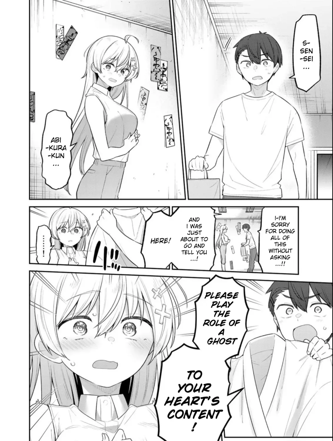 Yowa Yowa Sensei Chapter 4.1 page 7 - 