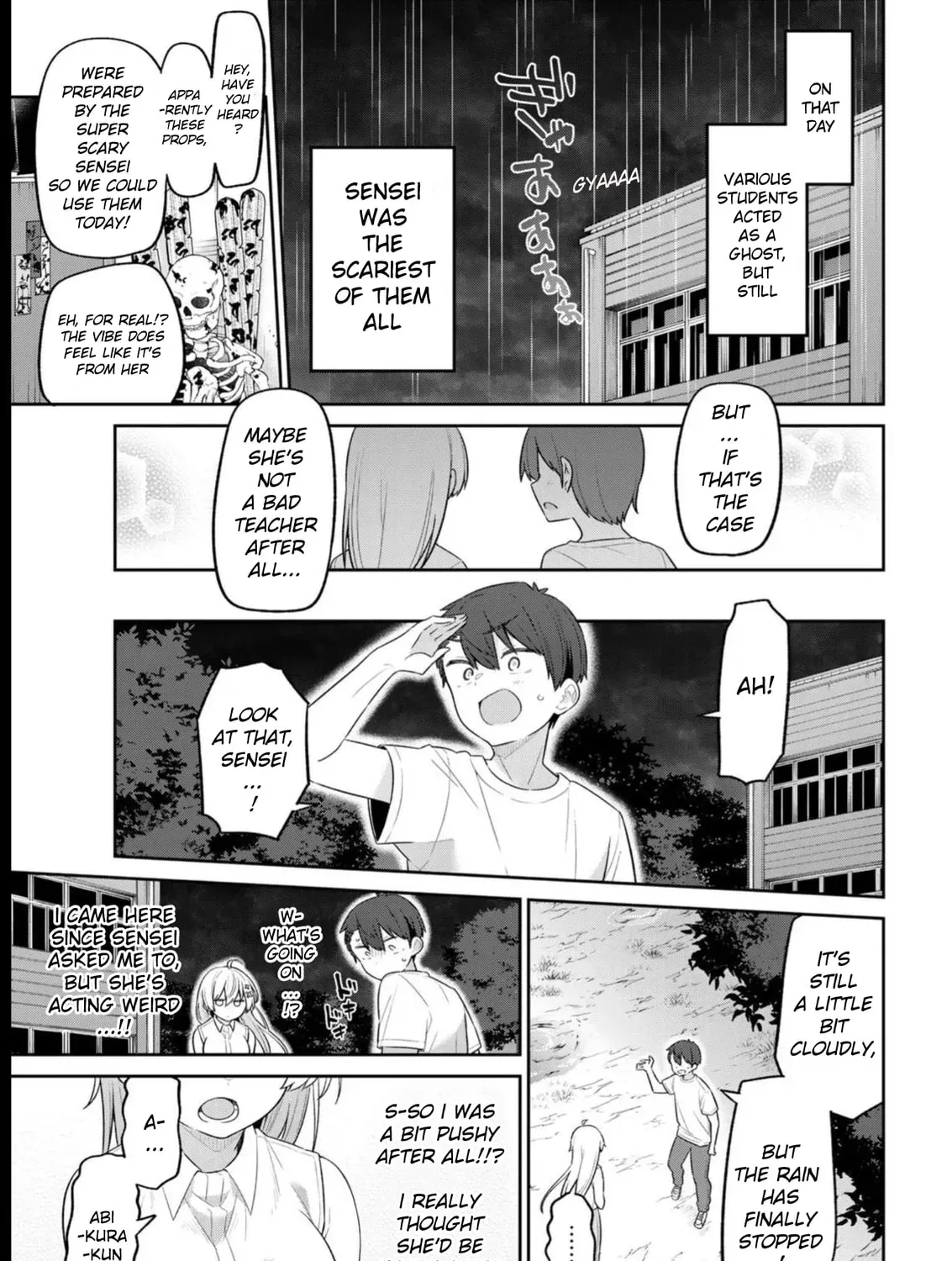 Yowa Yowa Sensei Chapter 4.1 page 9 - 