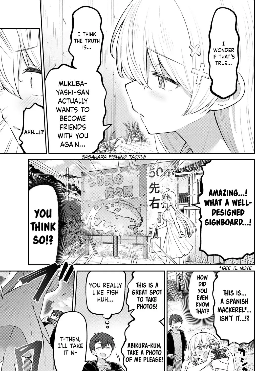 Yowa Yowa Sensei Chapter 4.2 page 17 - 