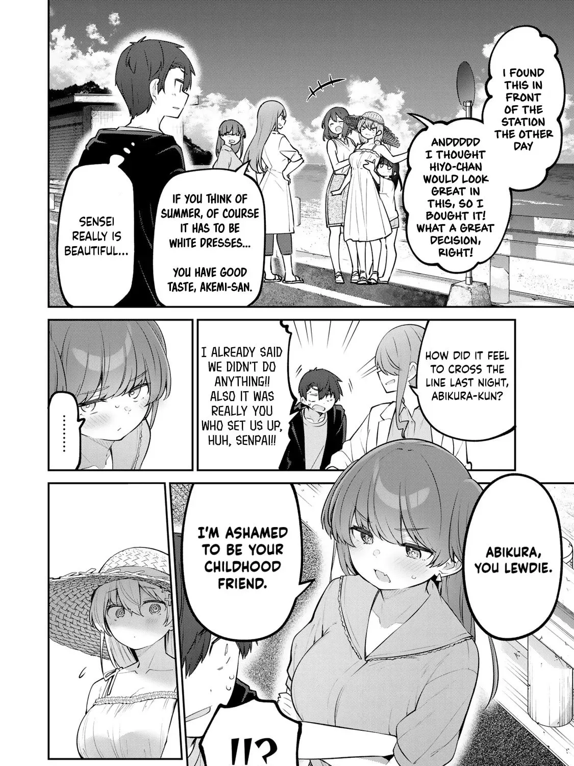 Yowa Yowa Sensei Chapter 4.2 page 3 - 