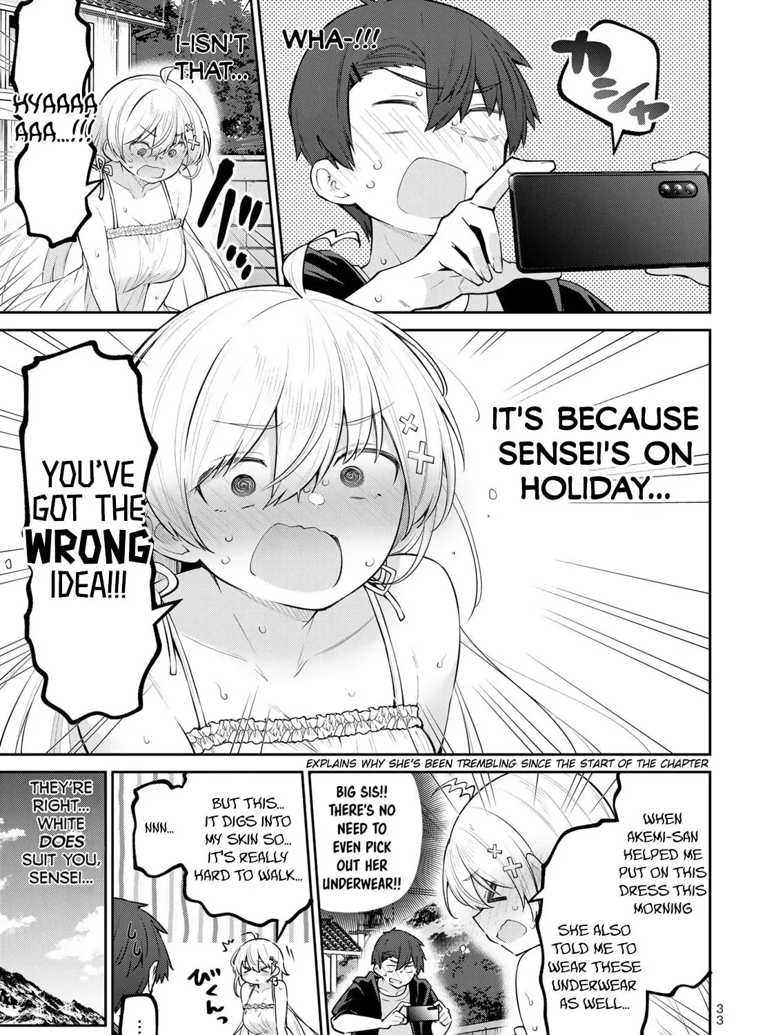 Yowa Yowa Sensei Chapter 4.2 page 21 - 