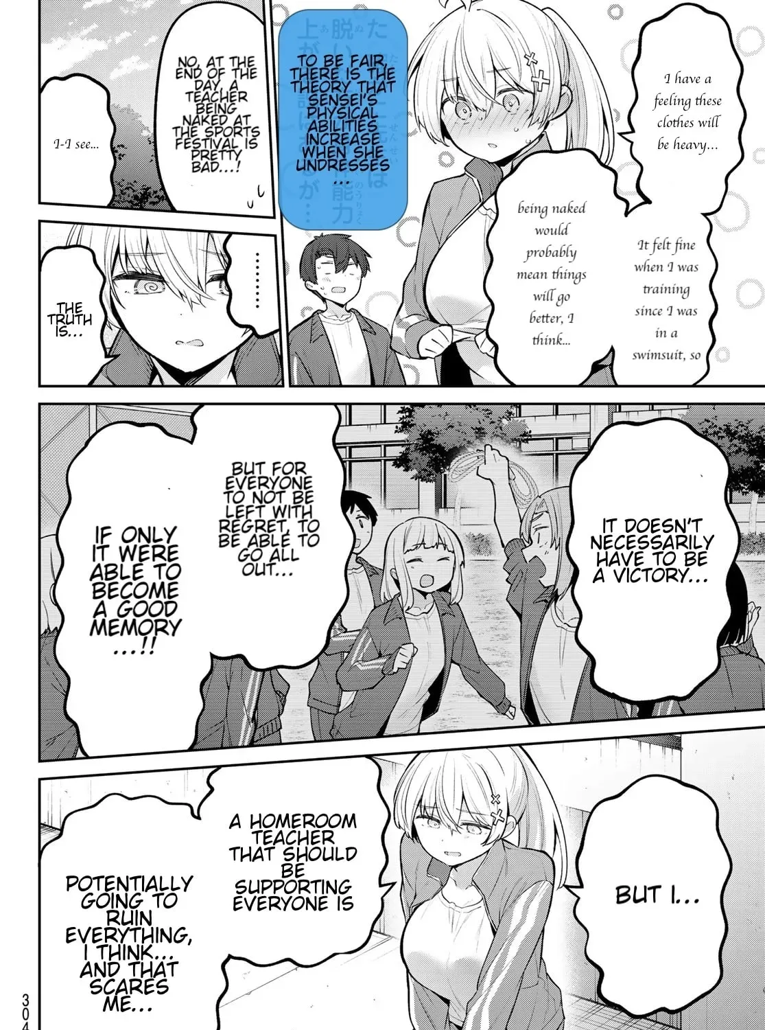 Yowa Yowa Sensei Chapter 4.3 page 7 - 