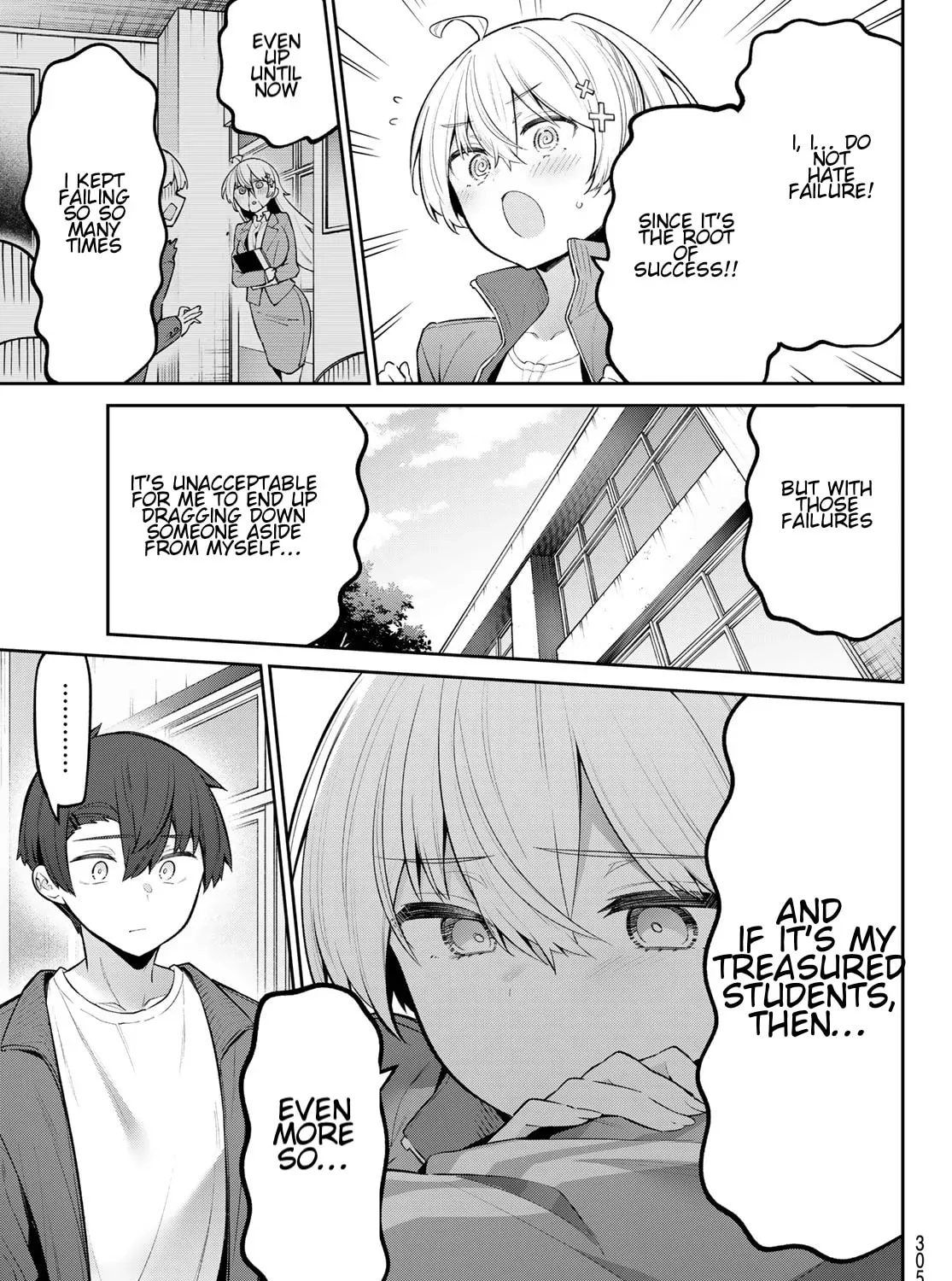Yowa Yowa Sensei Chapter 4.3 page 9 - 
