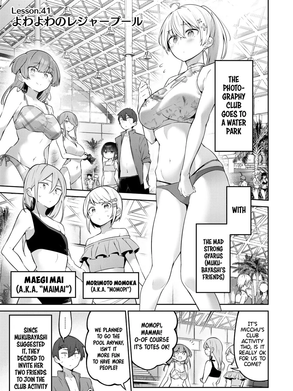 Yowa Yowa Sensei Chapter 41 page 1 - 