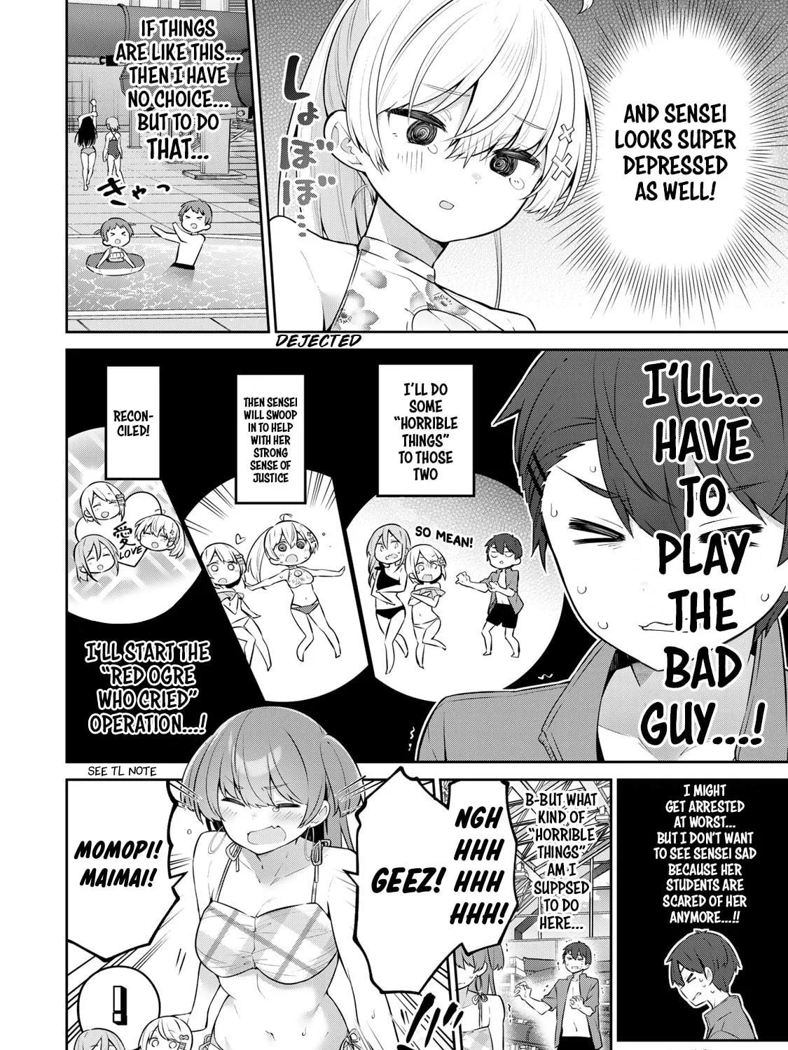 Yowa Yowa Sensei Chapter 41 page 19 - 