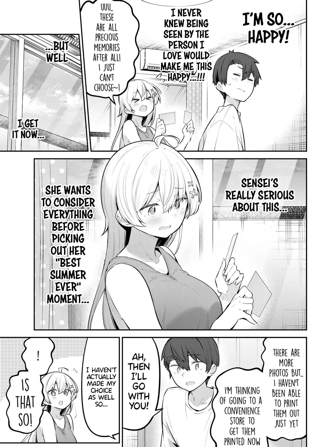 Yowa Yowa Sensei Chapter 43 page 13 - 