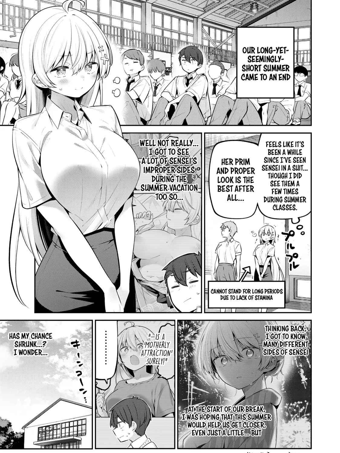 Yowa Yowa Sensei Chapter 44 page 1 - 