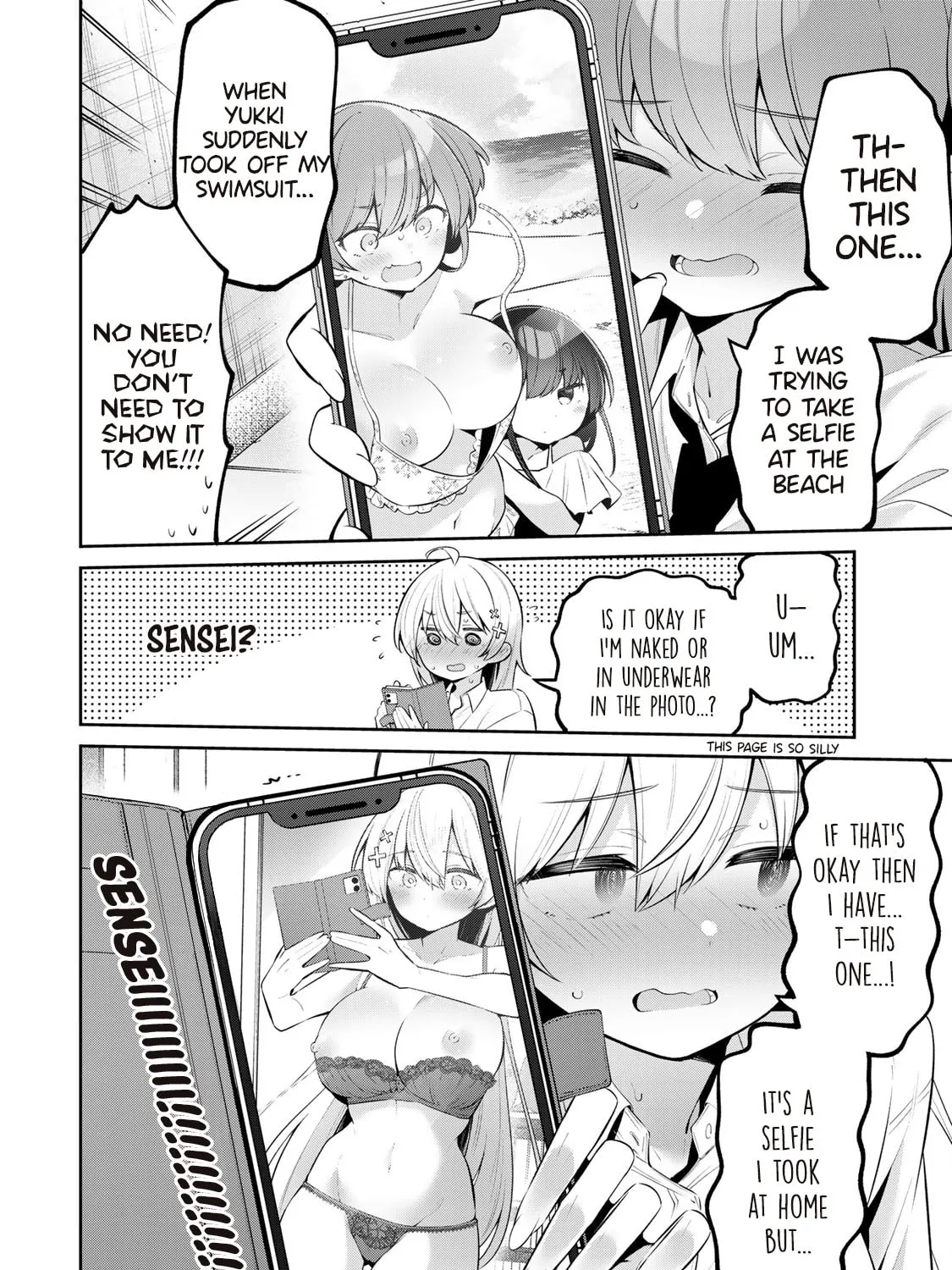 Yowa Yowa Sensei Chapter 44 page 15 - 