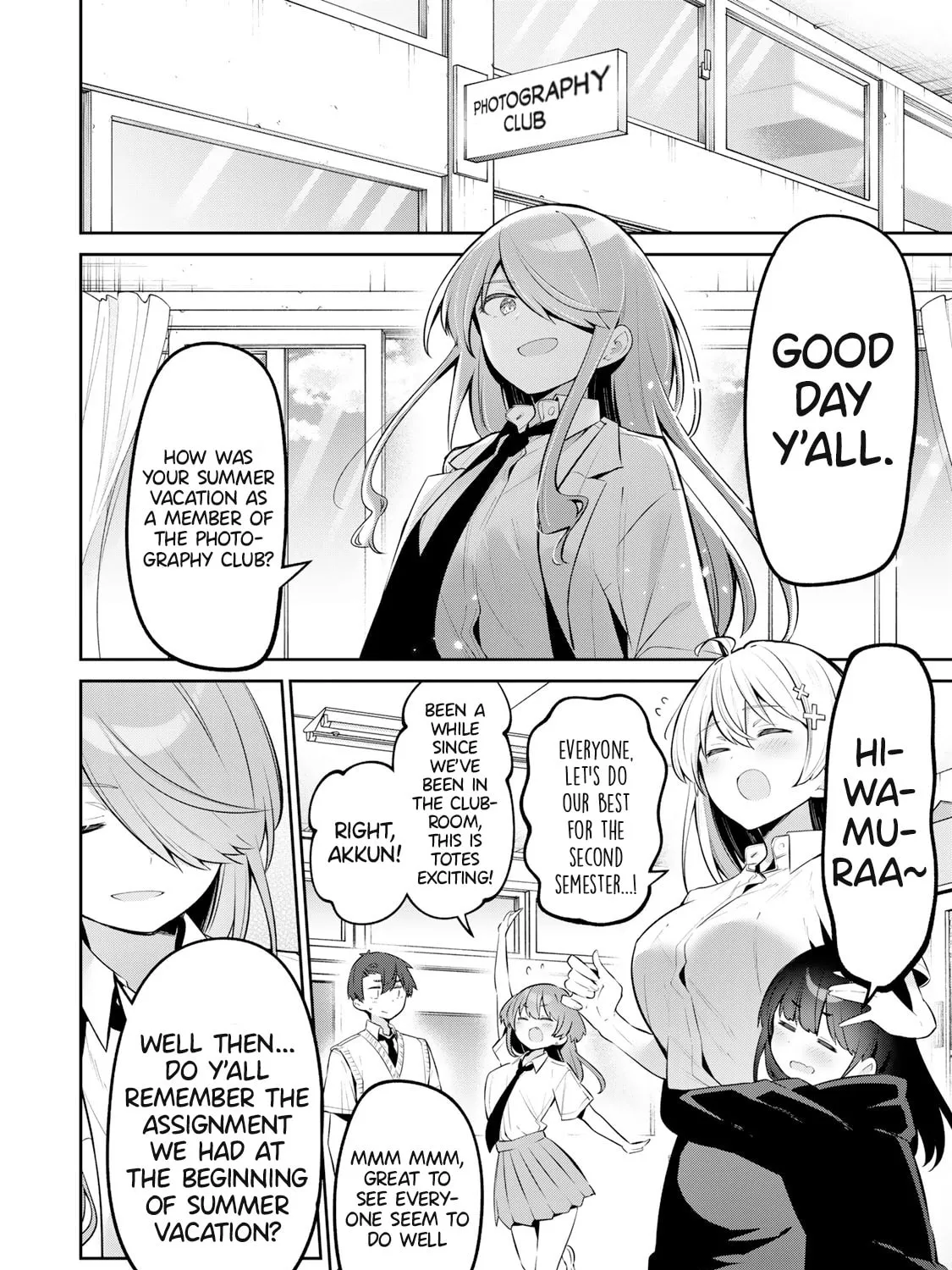 Yowa Yowa Sensei Chapter 44 page 3 - 